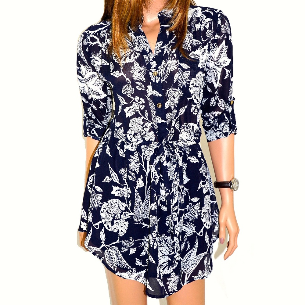 Skirt Style Lily Floral Dress S-M-L